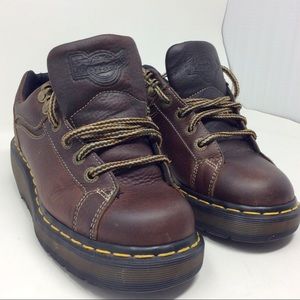 Dr. Martens leather combat oxford boots shoes